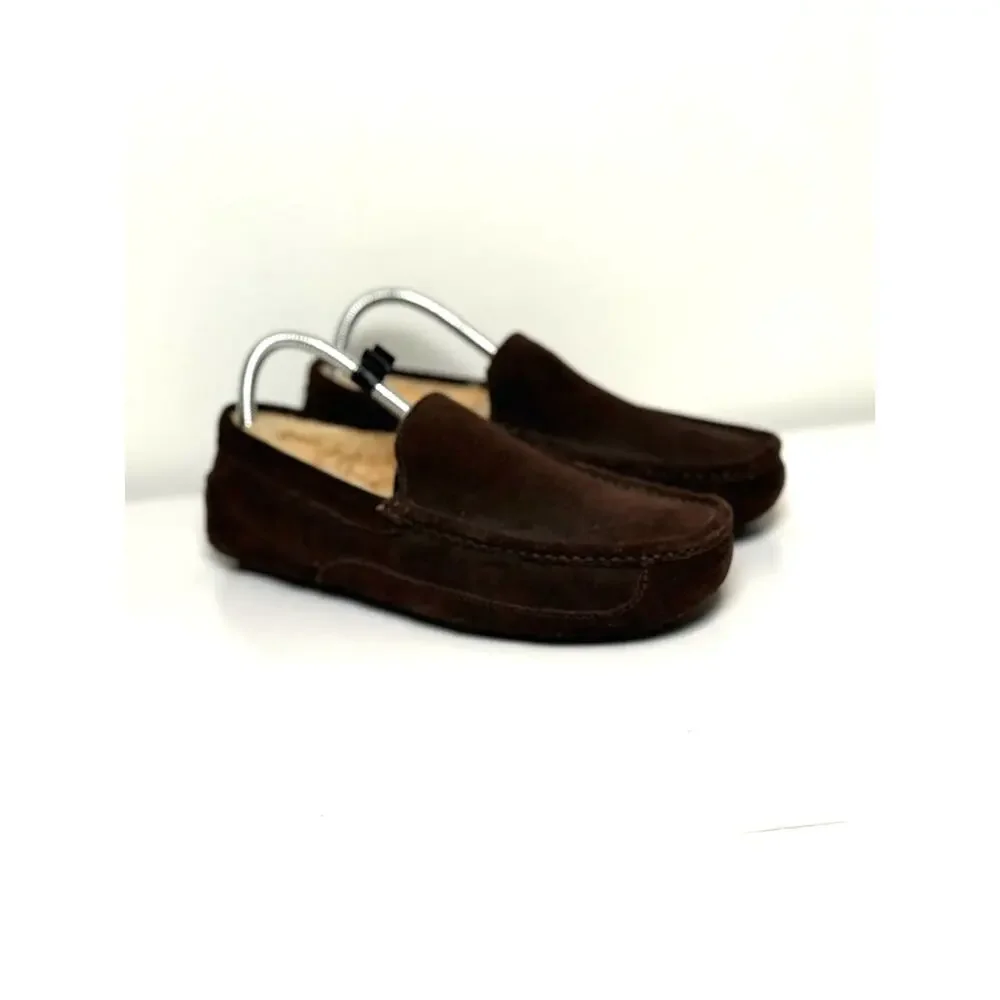 UGG Australia Ascot Moccasin Men's Slippers Size 8, NWOB